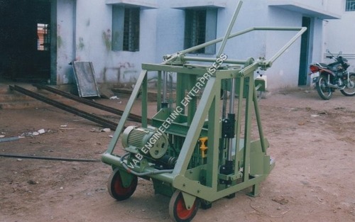 Manual Concrete Block Machine