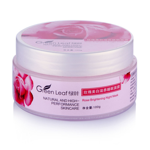 Rose Whitening & Moisturizing Night Mask 100g (F. A4.07.012) -Face Care Cosmetic