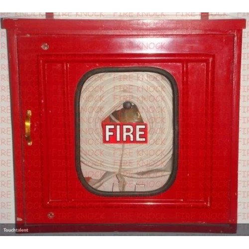 Ms Single Door Hose Box - Color: Red