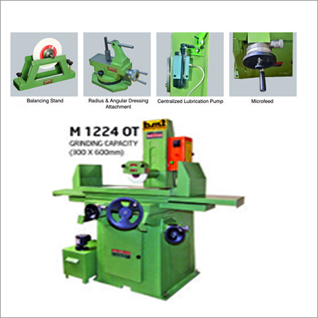 Green Manual Surface Grinding Machine