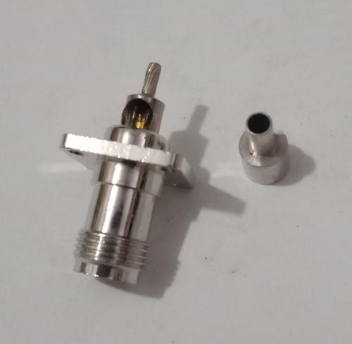 TNC F 4 HOLE LMR 100 CRIMP CONNECTOR