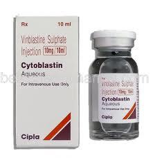 Cytoblastine - Vinblastin Injection 10 Ml