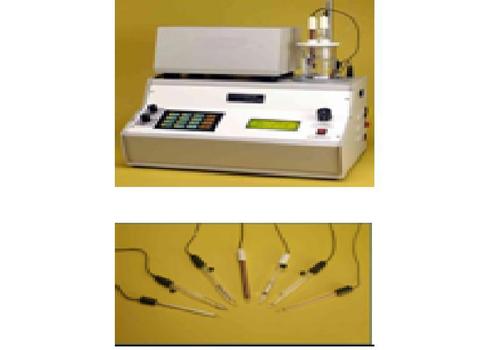 DIGITAL AUTOMATIC POTENTIOMETRIC TITRATION APPARATUS