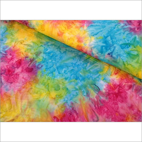 Cotton Tie Dyed Fabric