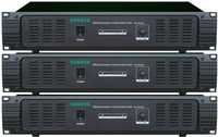 Professional Power Amplifier - 2u Rack Mount, Black | Rca/xlr Connectors, 360w-660w Power, Energy Efficient, Short Circuit Protection