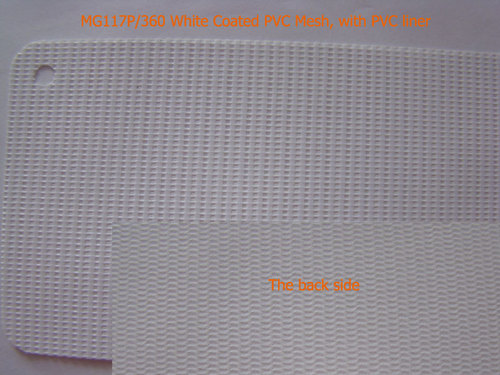 Solvent printing mesh banner