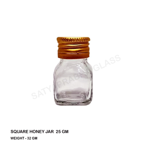 Square Honey Bottles
