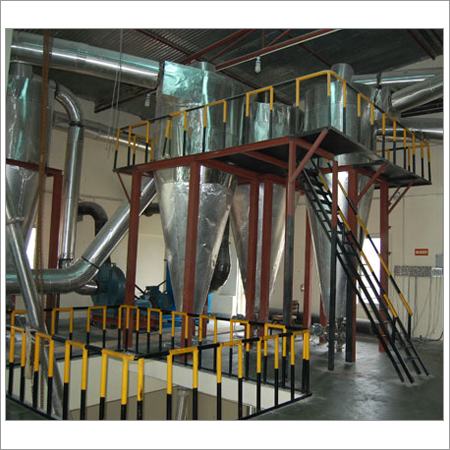 Fourth Floor View of Plant