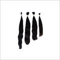 Single Drawn Human Hair