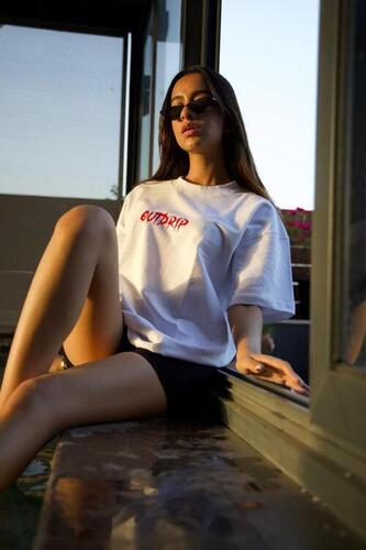 Round Neck Printed T Shirts