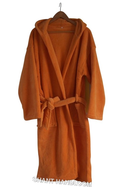 cotton bathrobe