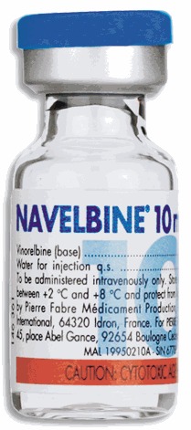 Navelbine - Vinorelbine 10 mg Blue Glass Vial Injection, Cancer Treatment, Intravenous Route, Quality Assured
