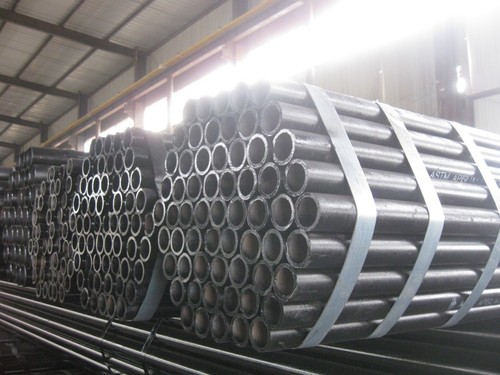 Hot expanded seamless steel pipes