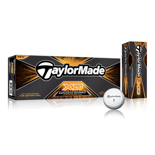 taylormade1 - Surlyn 42.67mm, 45g | Medium Compression, Distance, Control, Soft Feel, Low Spin, Durable Golf Balls (12 Pack)
