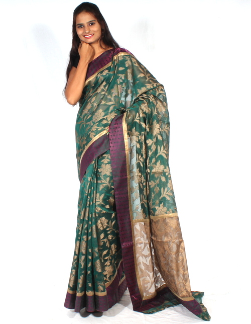 Aanchal Border Saree