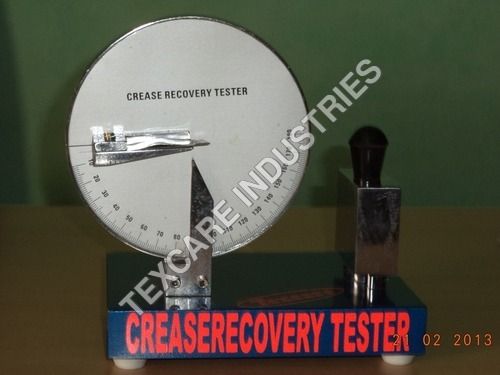 Crease Recovery Tester 