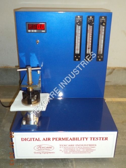 Digital Air Permeability Tester