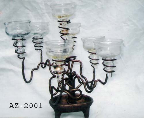 Iron Decorative Candle Holders
