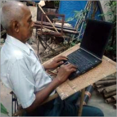 Skd Laptop On Wonder Chair Desk