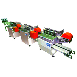 Triple Lane Fully Automatic Pneumatic Cutting Machine