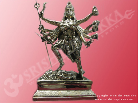 Metal Kali Maa Statue