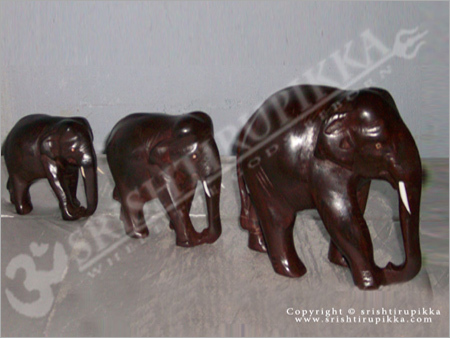 Wooden Elephents 