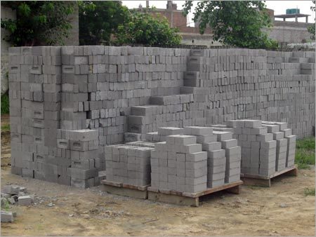 Fly Ash Interlocking Block