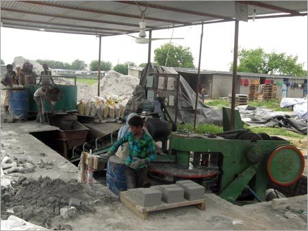 Fly Ash Bricks Machine