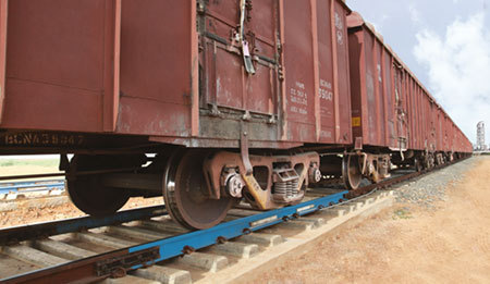 Rail In Motion Weighing System