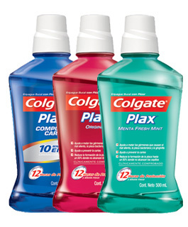 Colgate - Plastic Bottle 500ml, 10x5x15cm | Fresh Breath, Plaque Control, Healthy Gums, Oral Hygiene