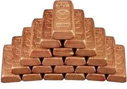 Solid Copper Ingots