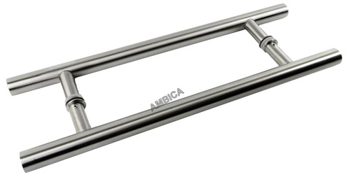 Stainless Steel Handle - 24x4 inches, Brushed Finish, Durable Design, Easy Installation, Secure Grip