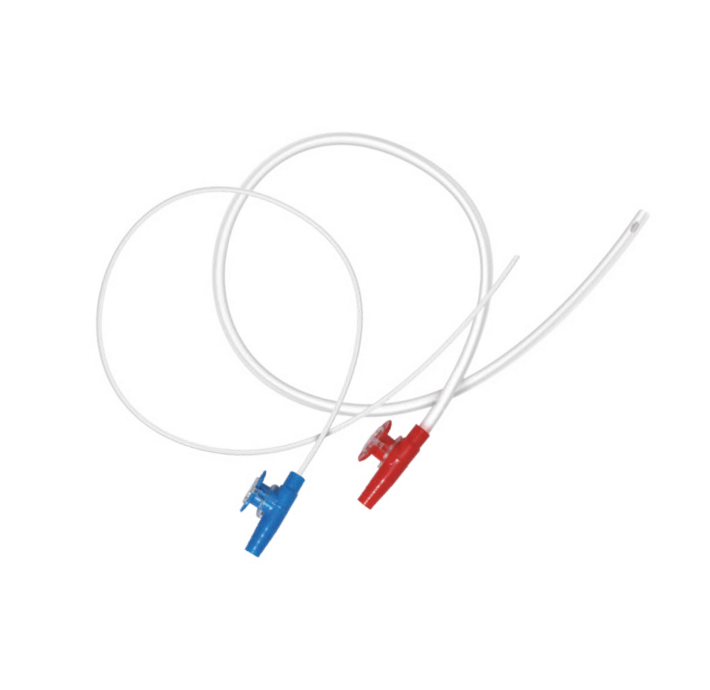 Suction Catheter (With Thumb Control Valve) - Plastic Material Basic Surgical Instrument | Designed for Hospital Usage with Thumb Control Feature