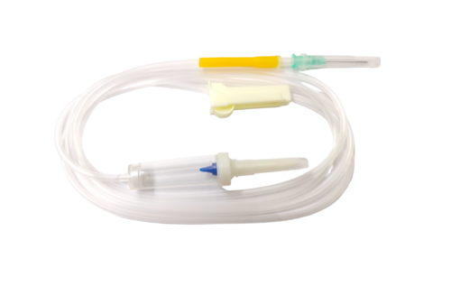 Micro Drip Set - Plastic, Compact Design for Surgical Kits | Easy to Use, Low Maintenance, Ideal for Hospital and Nursing Home Applications