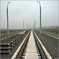 White Railways Geotextile