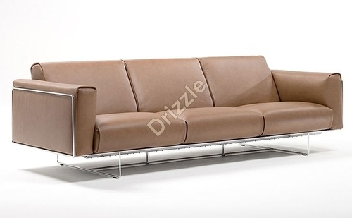 Brown Leather Sofa
