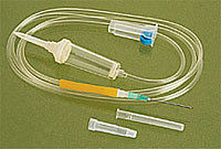 Plastic Infusion Set (Without Airway)