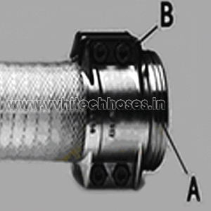 Silicon Hose - Platinum Cured Silicone, 20-51mm, Transparent | Robust, Flexible, Smooth Inside/Out, Textile Reinforced, Stainless Steel Spiral