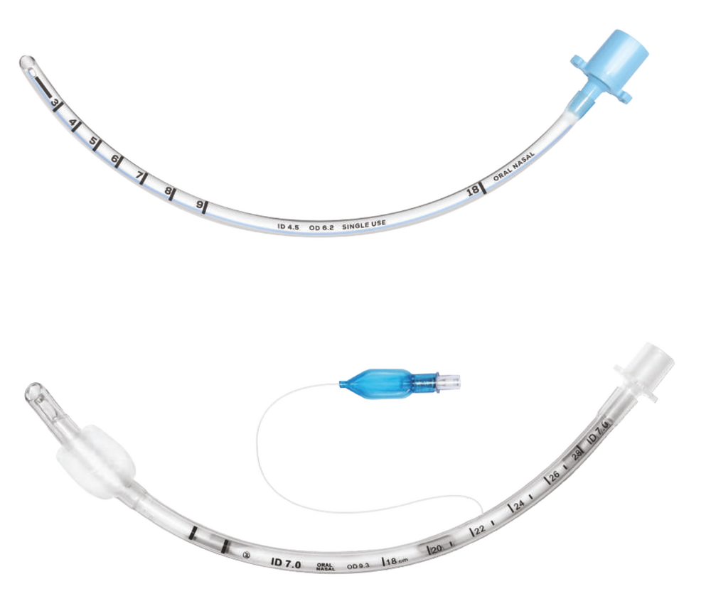 Endotracheal Tube - Plastic Material, Foldable Design | New, Basic Surgical Instrument, Laser Technology