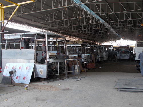 Low Floor Bus Body