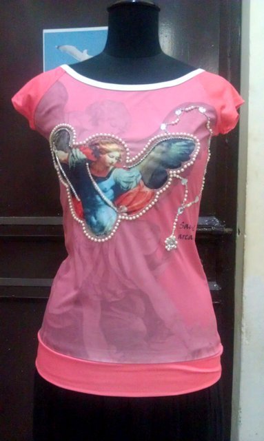 FRONT PRINTED T-SHIRT