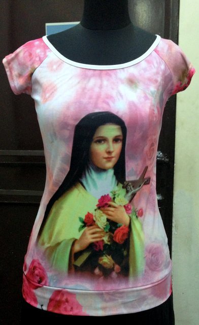 FROUNT COLOUR PRINTED T-SHIRT 
