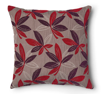 Double sided chenille jacquard cushion