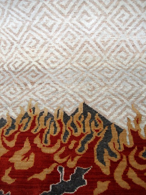 Border Design Hand Knotted Carpet