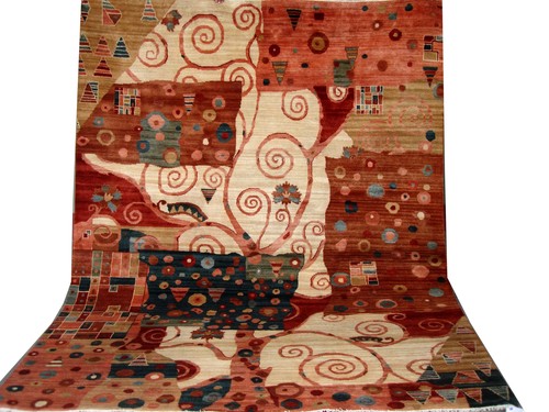 Tree Pattern Handknotted Rugs