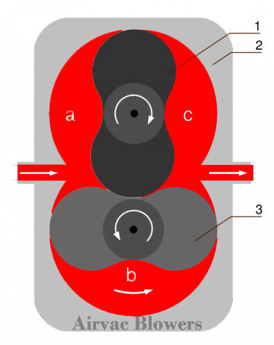 Twin Lobe Air Blower
