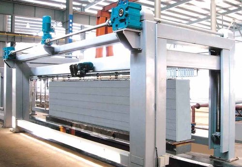 AAC Production Line - Steel & Aluminum, 400000 CBM/Year | Automated System, Energy Efficient, Easy Operation, Durable Design