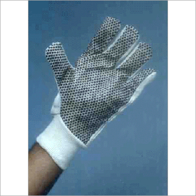Cotton Polka Dot Gloves