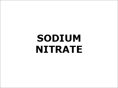 Sodium Nitrate