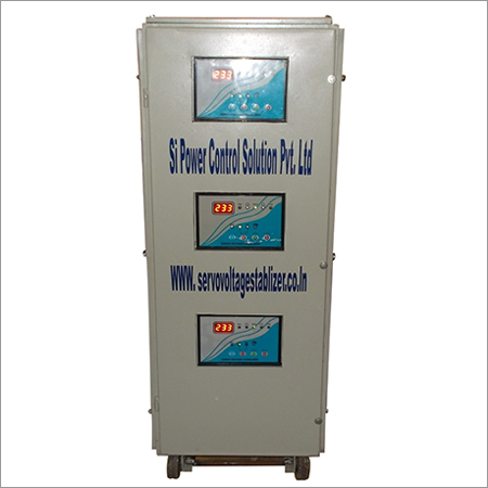 Air cooled servo voltage stabilizer